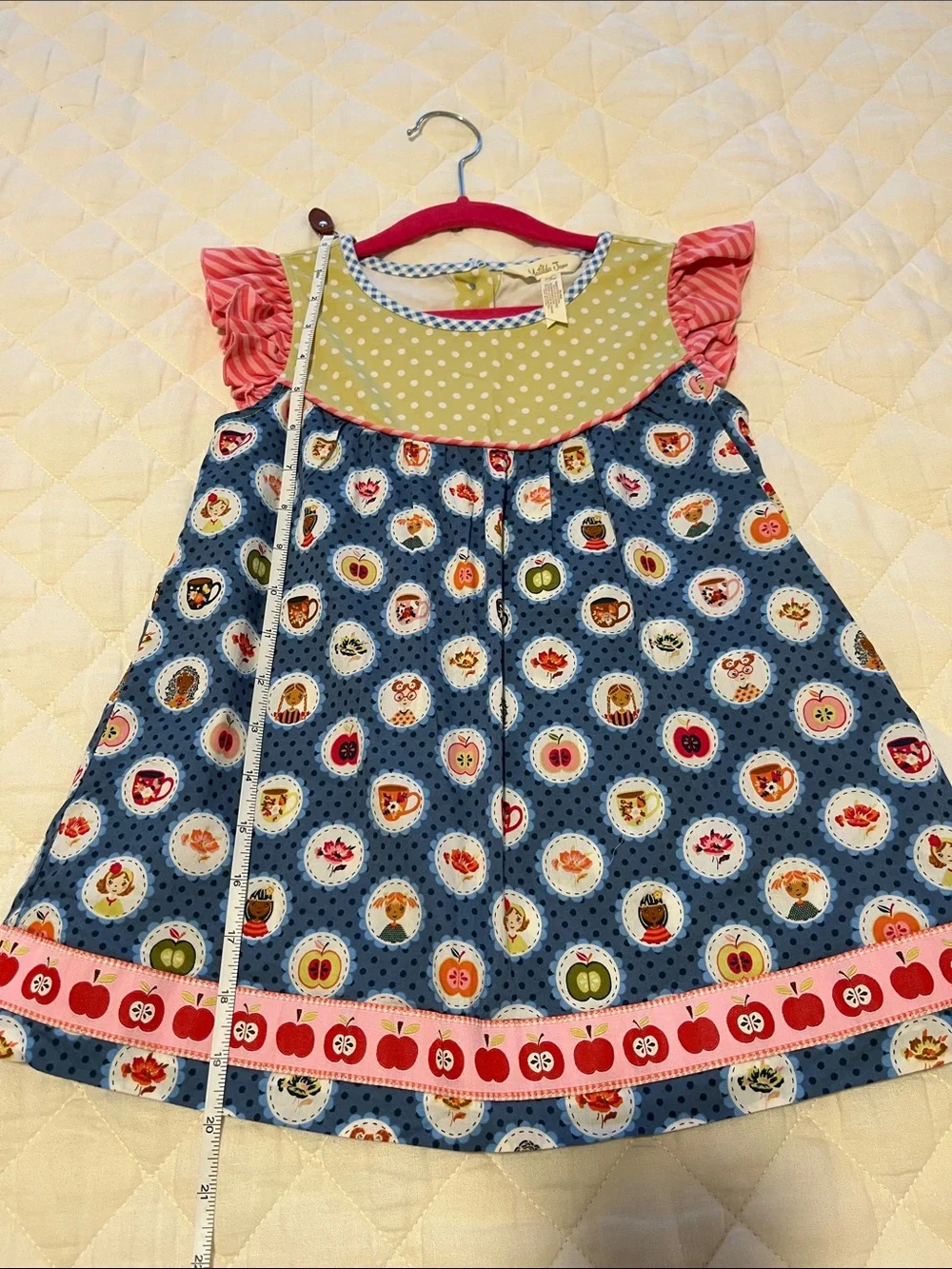 Matilda Jane Tea Time Top with Flutter Sleeves 8